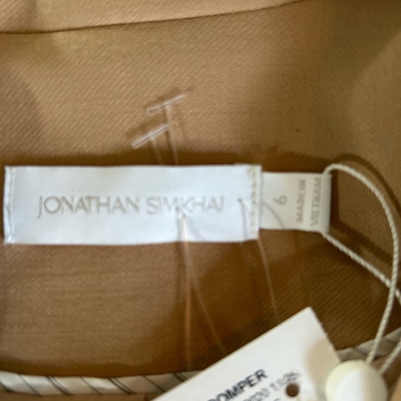 NWT Jonathan Simkhai Millie Romper - Picture 9 of 9